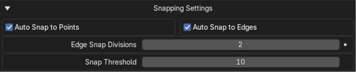Snapping Add-on Preferences